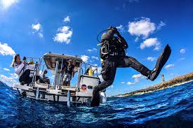 Diver Preparing for a Dive in Malta