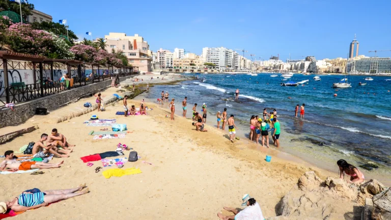 Exiles - A Rocky Beach Near Sliema