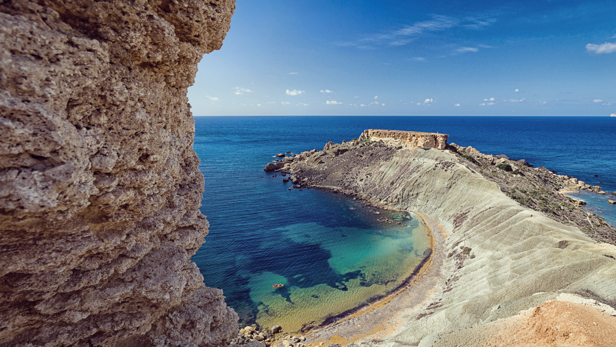 Qarraba Bay - Rugged Beauty in Malta